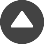 button triangle up icon