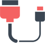 cable device electronic icon