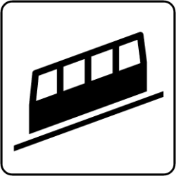 cable railway icon