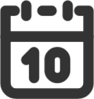calendar 10 icon