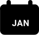 calendar month fill icon