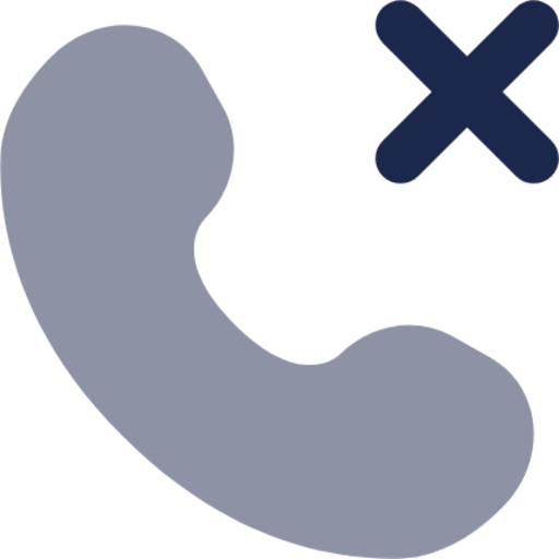 Call Cancel Rounded icon