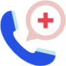call doctor hospital illustration