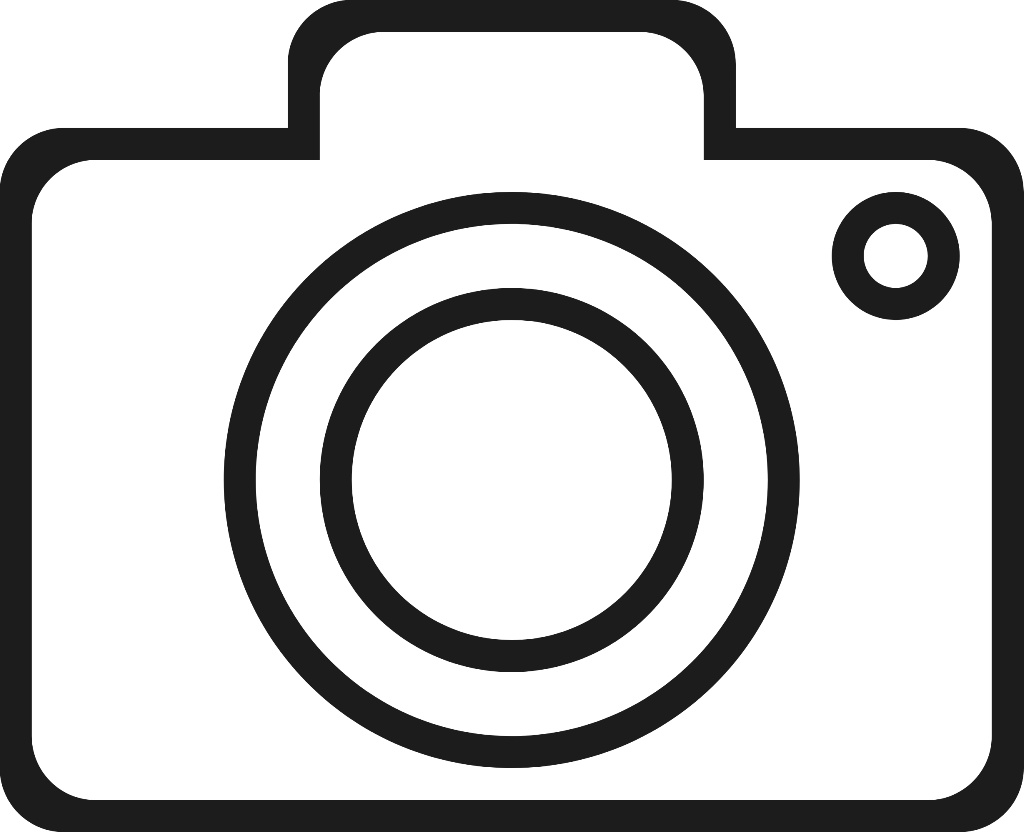 white camera logo png