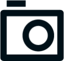 camera line icon