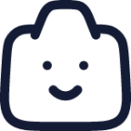 camera smile icon