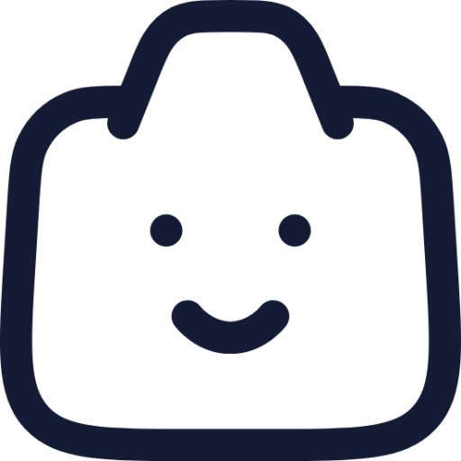 camera smile icon