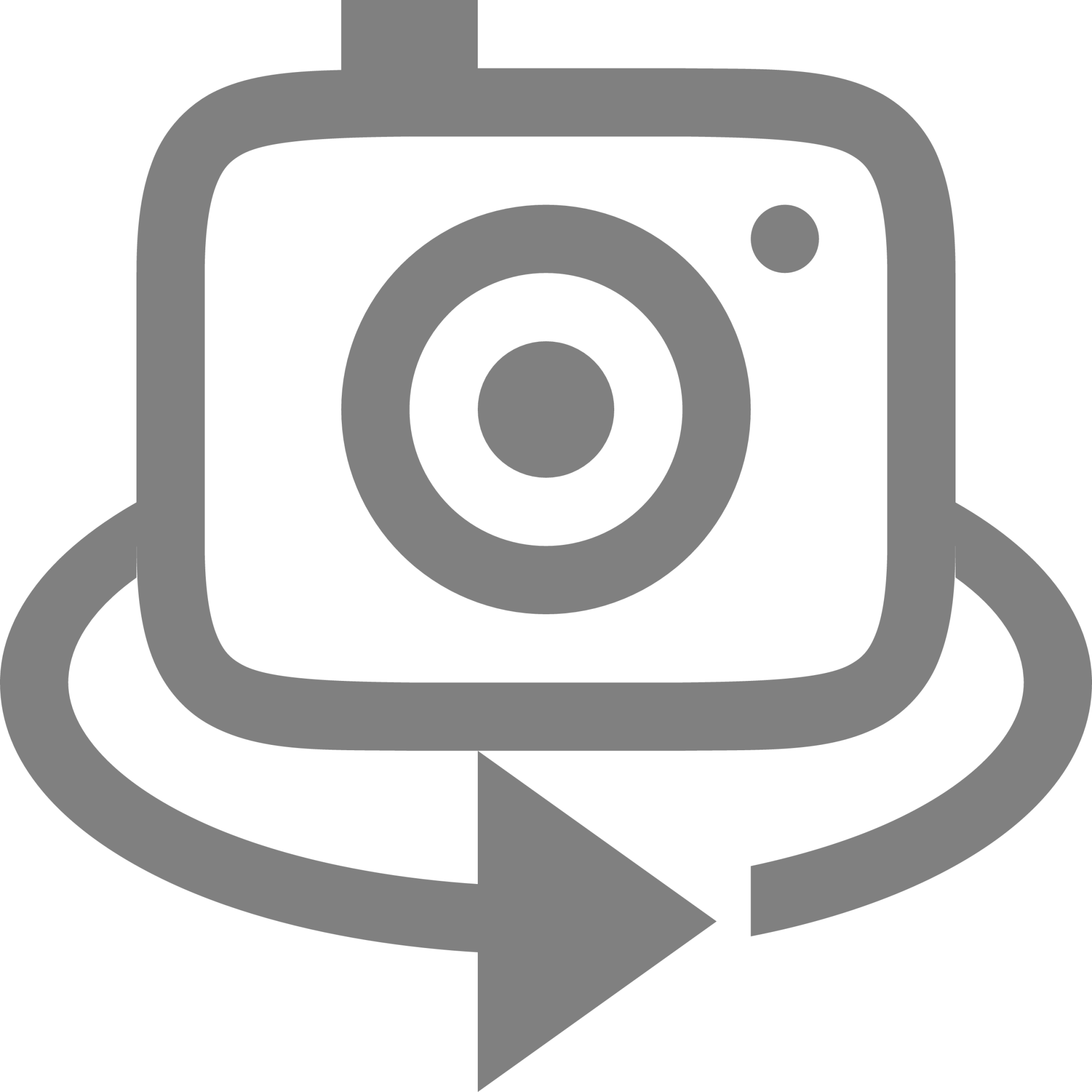 camera switch symbolic icon