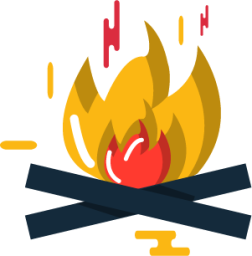 campfire illustration