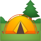 camping emoji