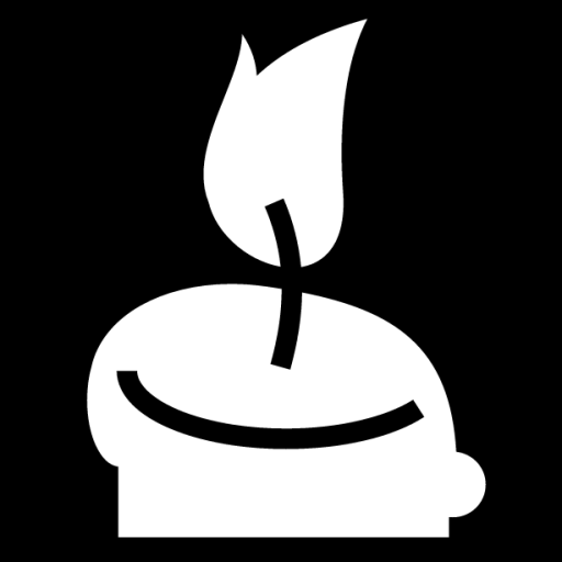 candle flame icon