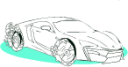 Car Drifting illustration