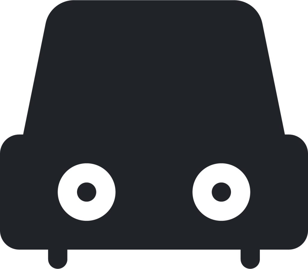 car1 (rounded filled) icon