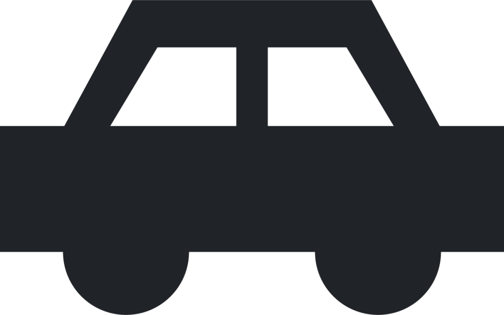 car2 (sharp filled) icon