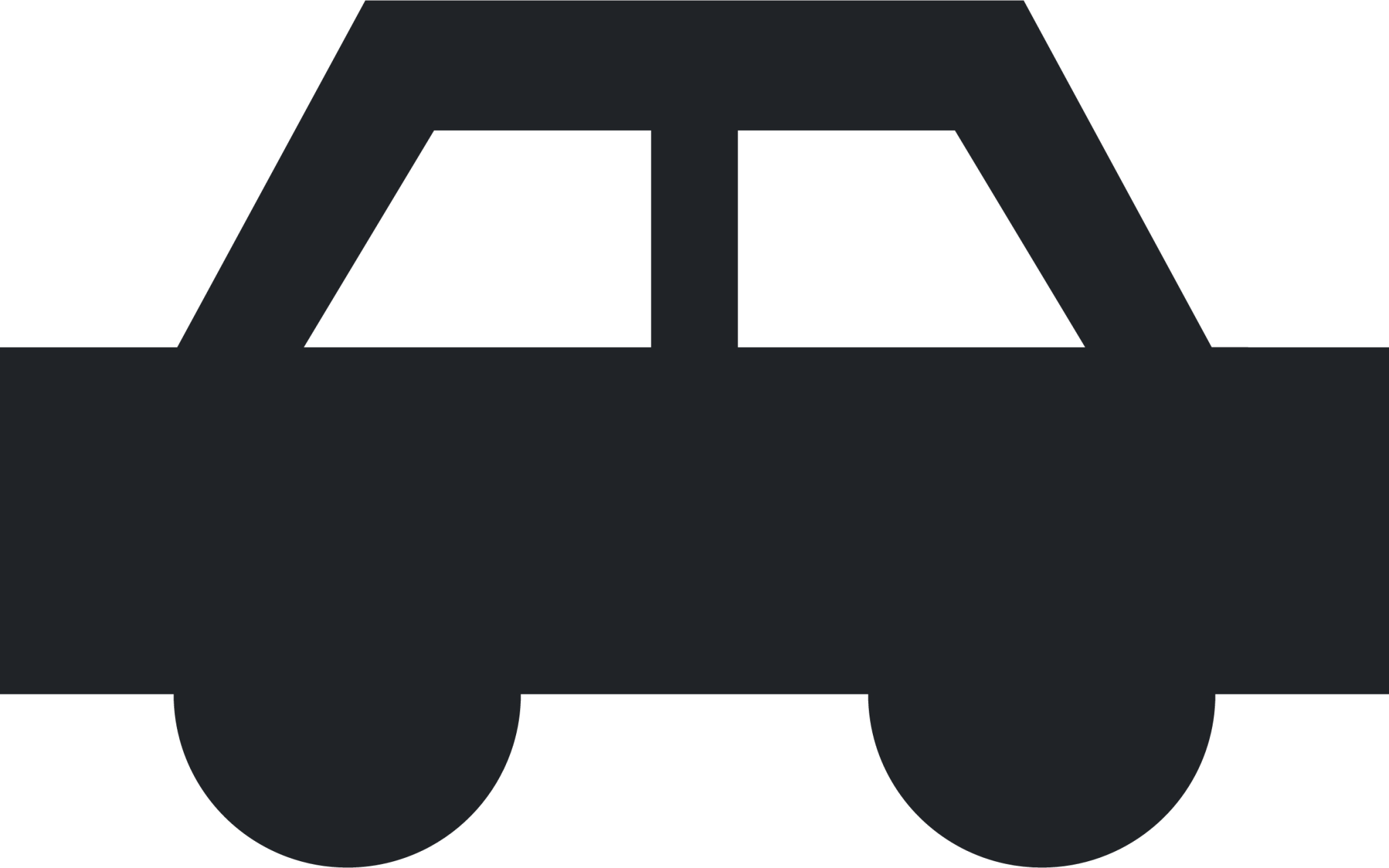 car2 (sharp filled) icon