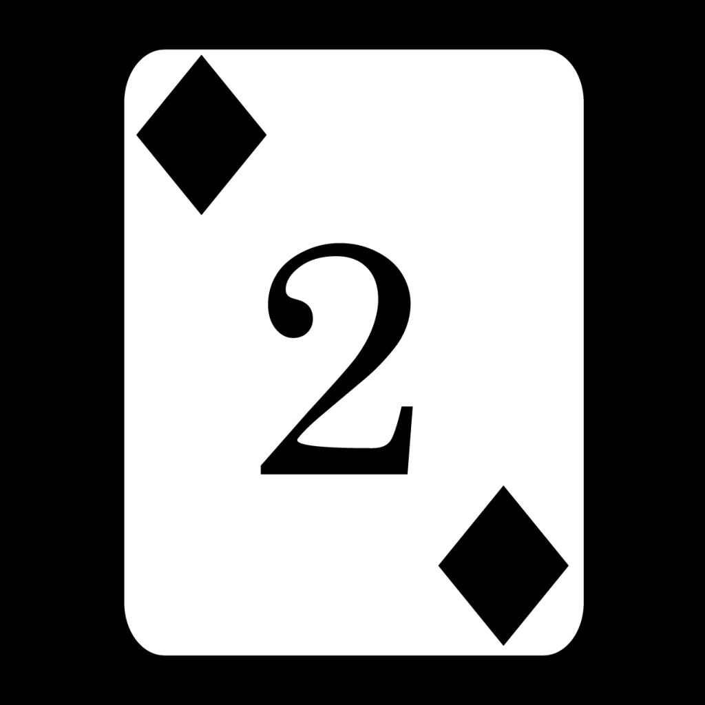 card 2 diamonds icon