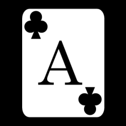 card ace clubs icon