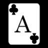 card ace clubs icon