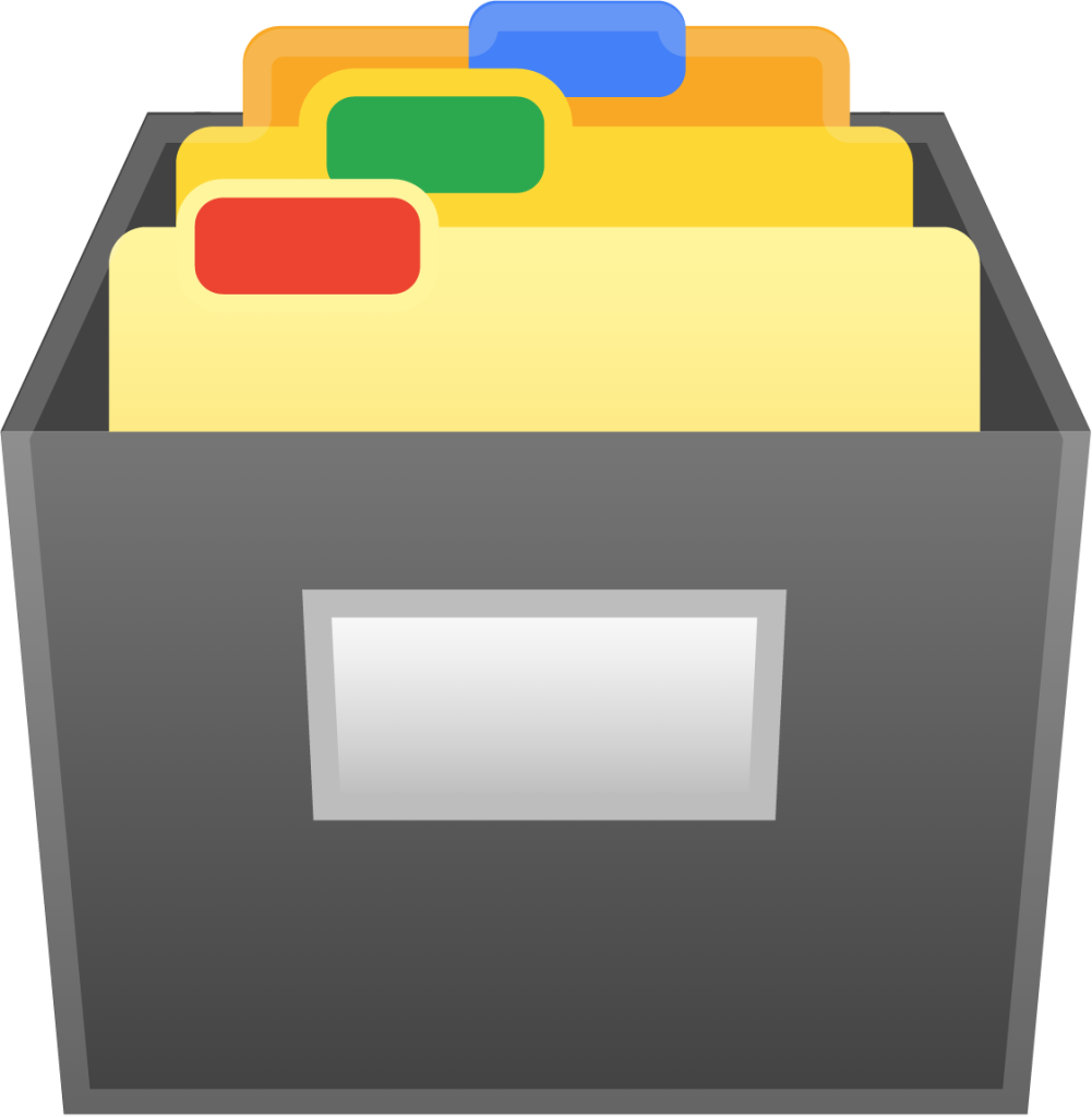 card file box emoji