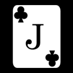 card jack clubs icon
