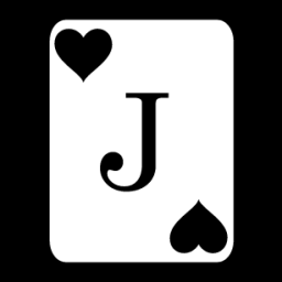 card jack hearts icon