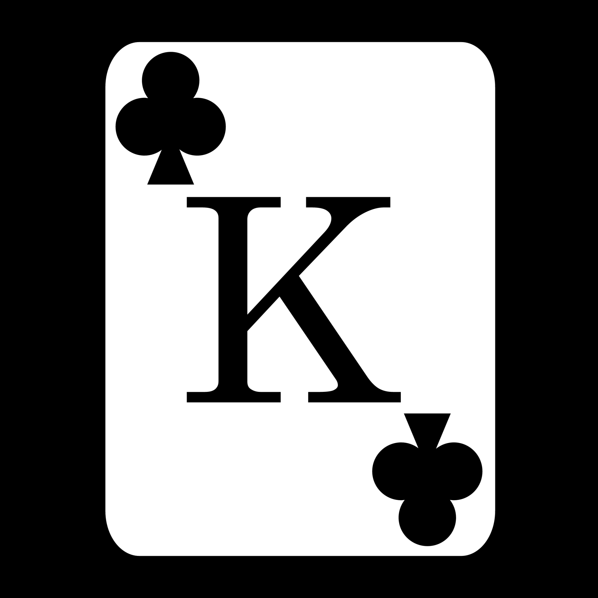 card king clubs icon