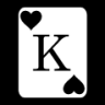 card king hearts icon
