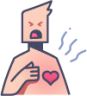 cardiology chest disease health heart illness medical illustration