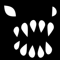 carnivore mouth icon