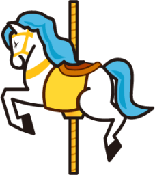 carousel horse emoji
