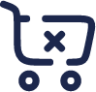 Cart Cross icon