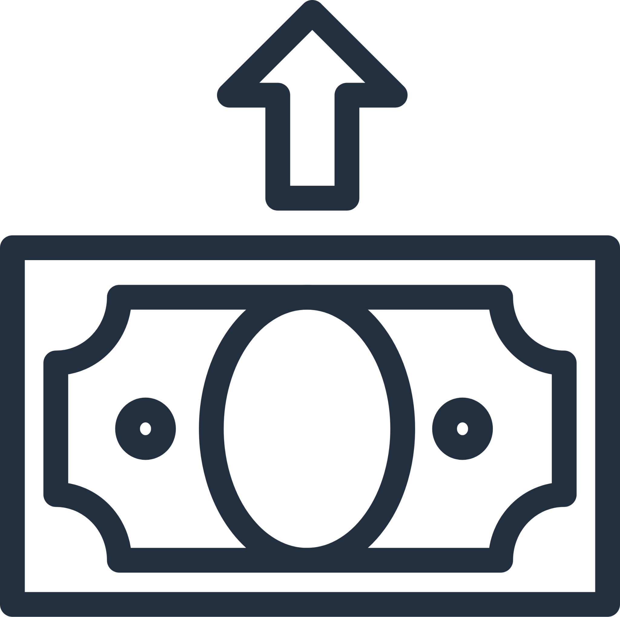 cash outcome icon