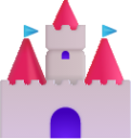 castle emoji