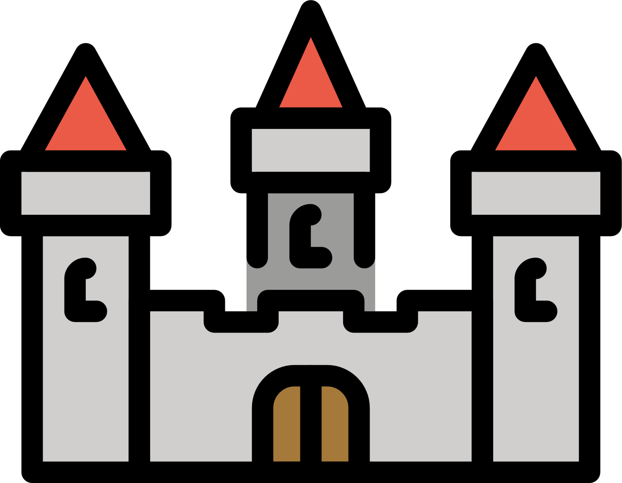 castle emoji