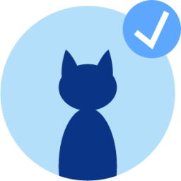 cat symbol approve icon