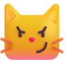 cat with wry smile emoji