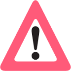 caution sign emoji