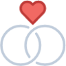 celebrate rings love icon