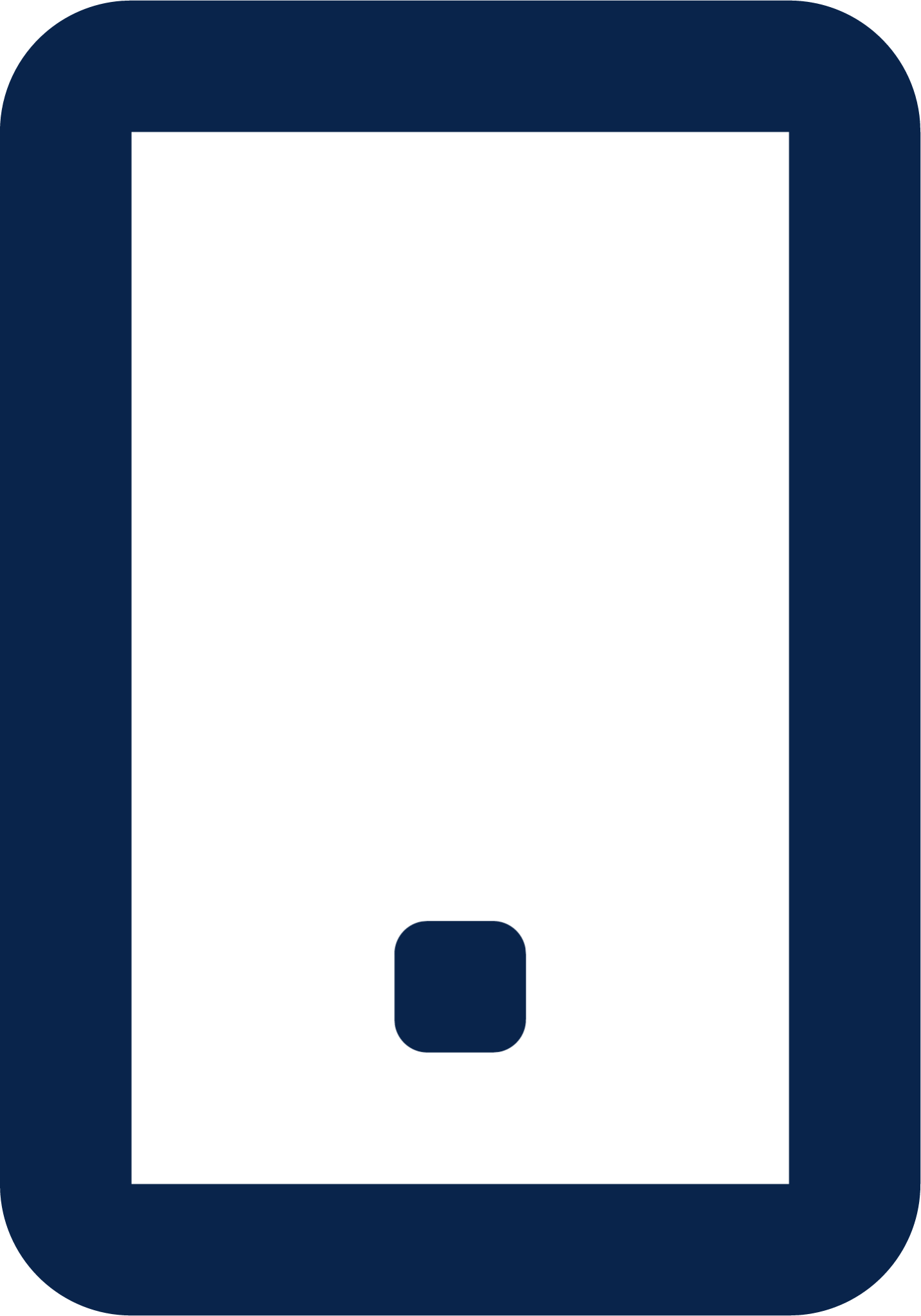 cellphone line device icon