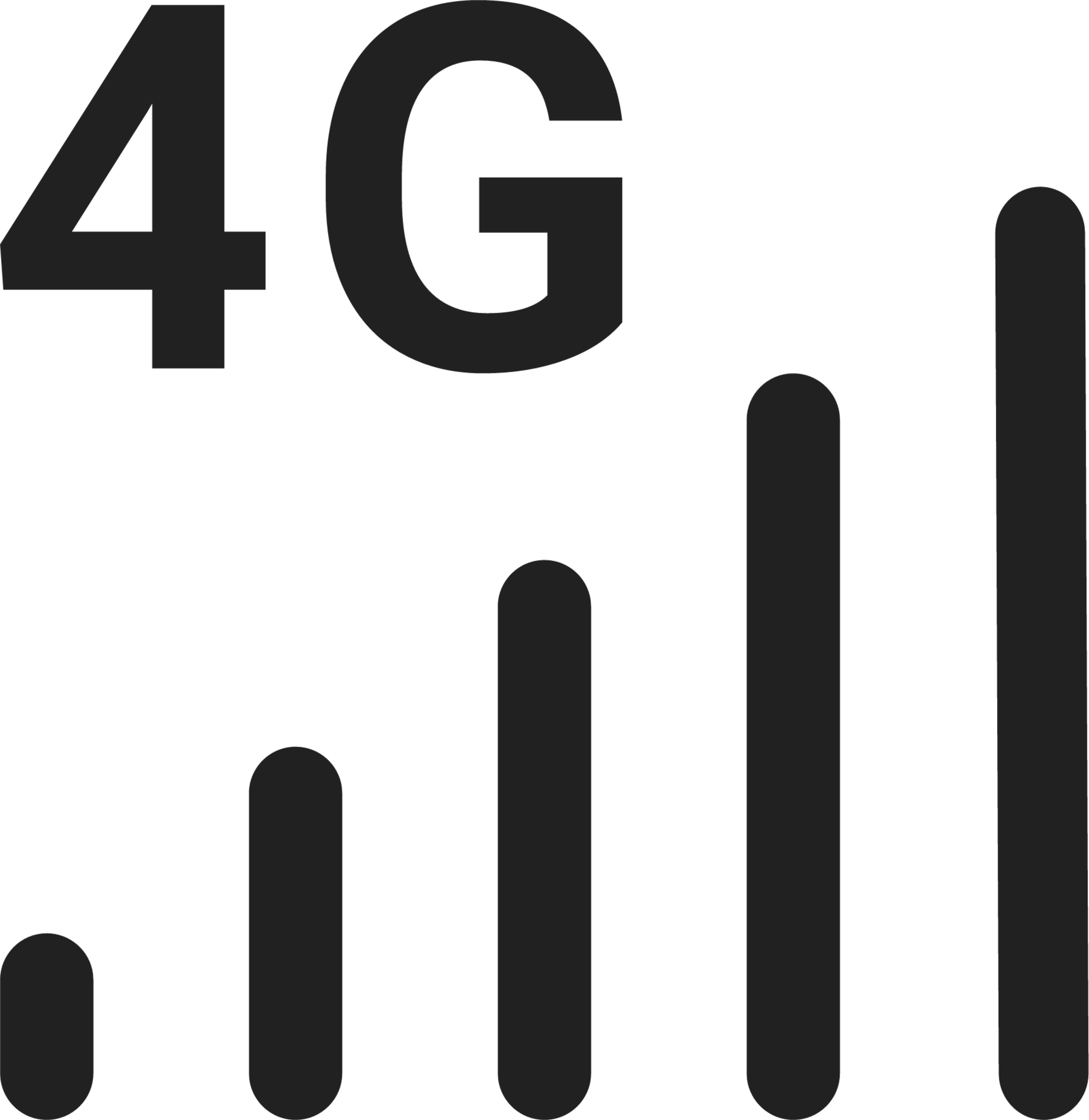 Cellular 4G icon