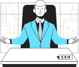 CEO illustration