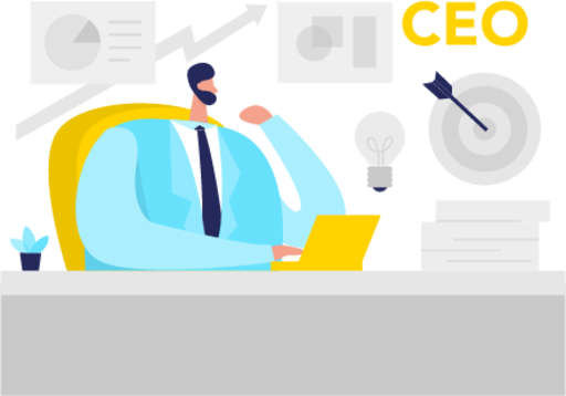 CEO illustration