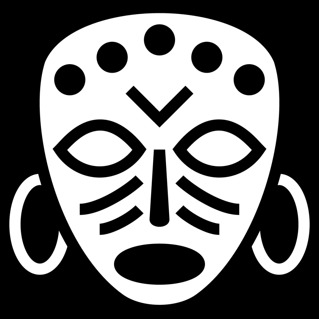ceremonial mask icon