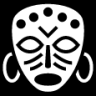 ceremonial mask icon