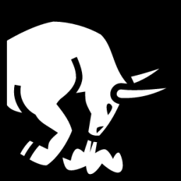 charging bull icon