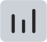 Chart duotone line icon