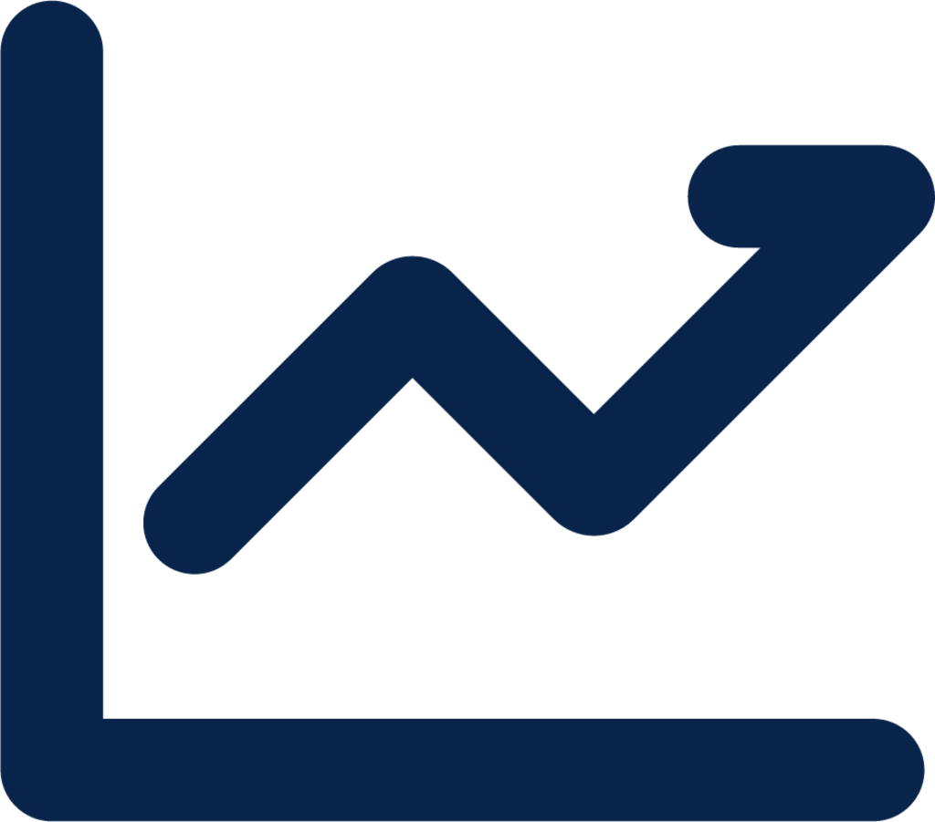 chart line line business icon