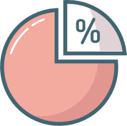 chart pie chart percentage illustration