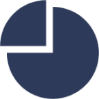 Chart pie icon
