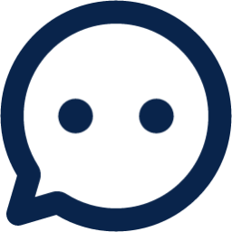 chat 2 line contact icon